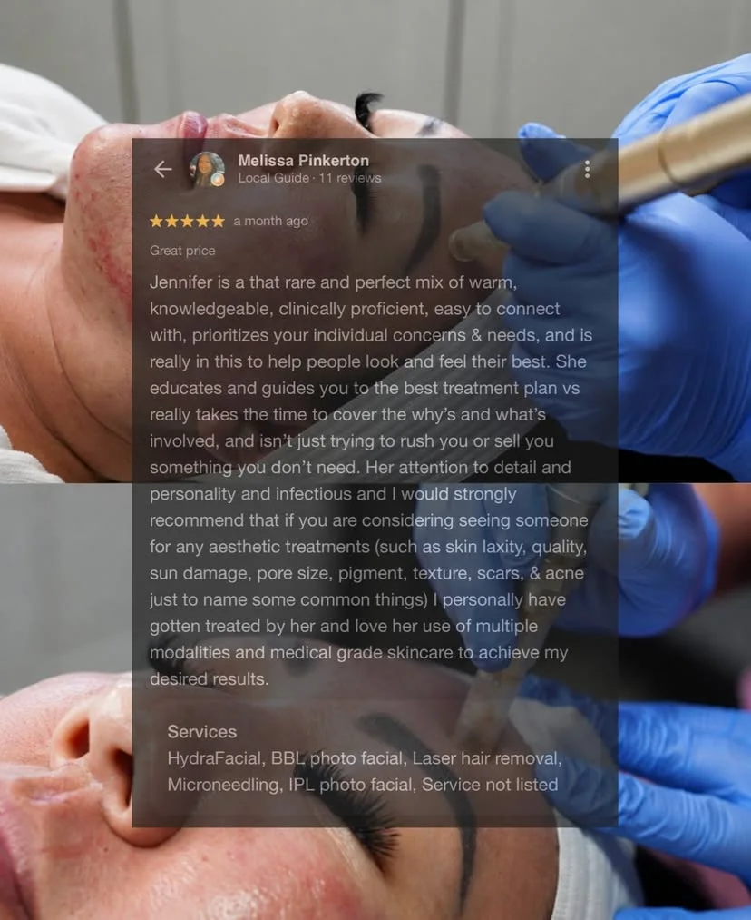 Dermáge Aesthetics client review