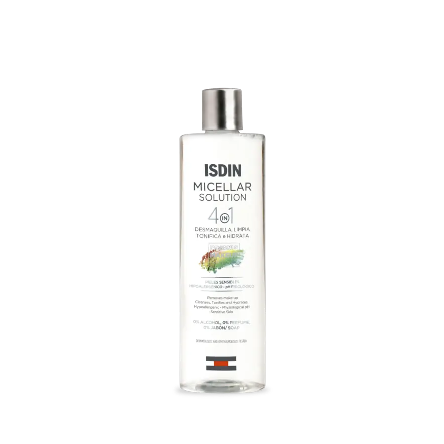 ISDIN Micellar Solution 400 ml — medical-grade skincare at Dermáge Aesthetics, Vancouver, WA